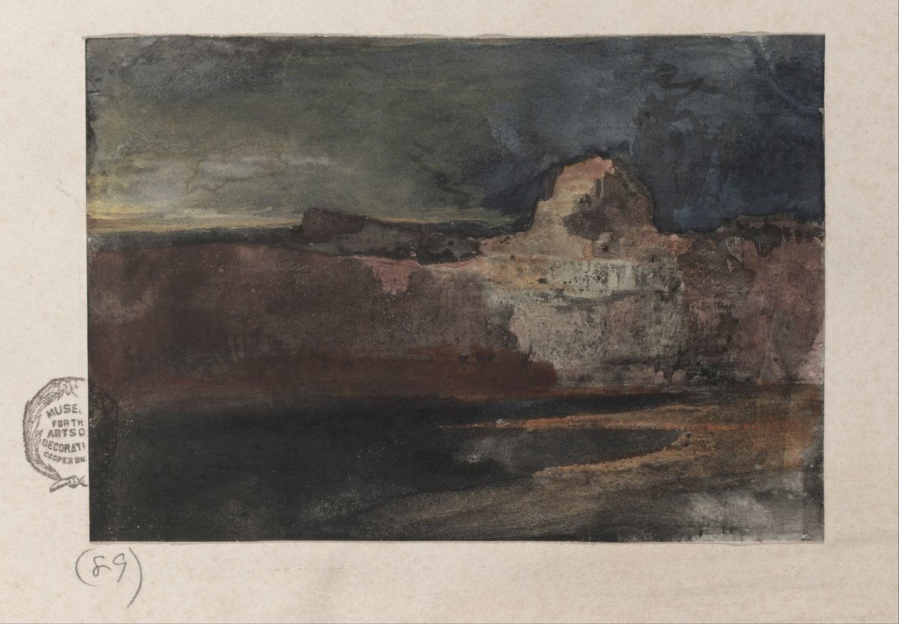 Wielki Kanion w Burzowej Pogodzie, Arizona autorstwa Thomas Moran