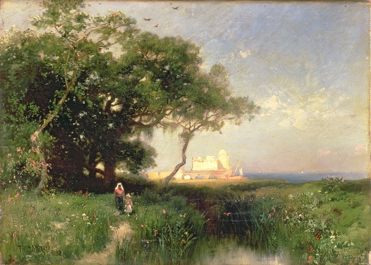 Wybrzeże Florydy, 1882 r. autorstwa Thomas Moran