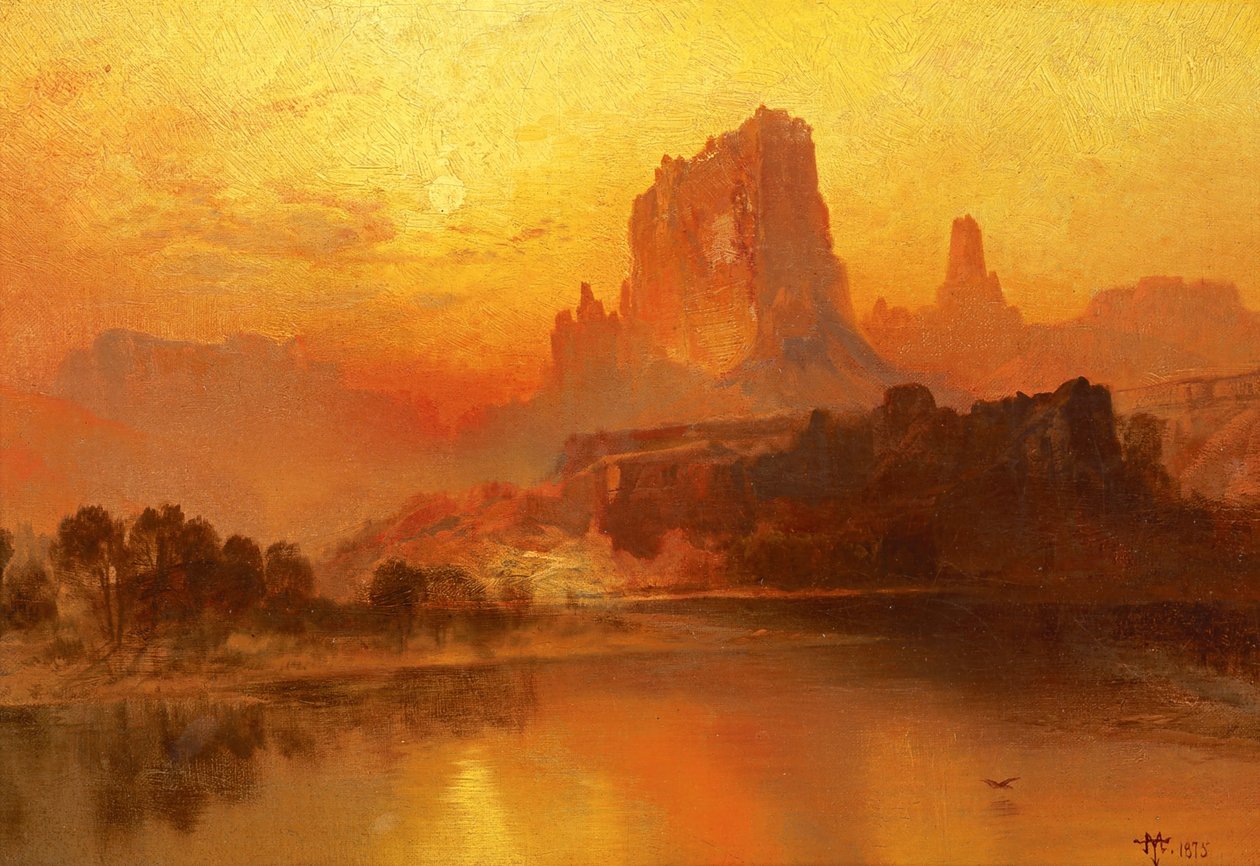 Złota Godzina autorstwa Thomas Moran