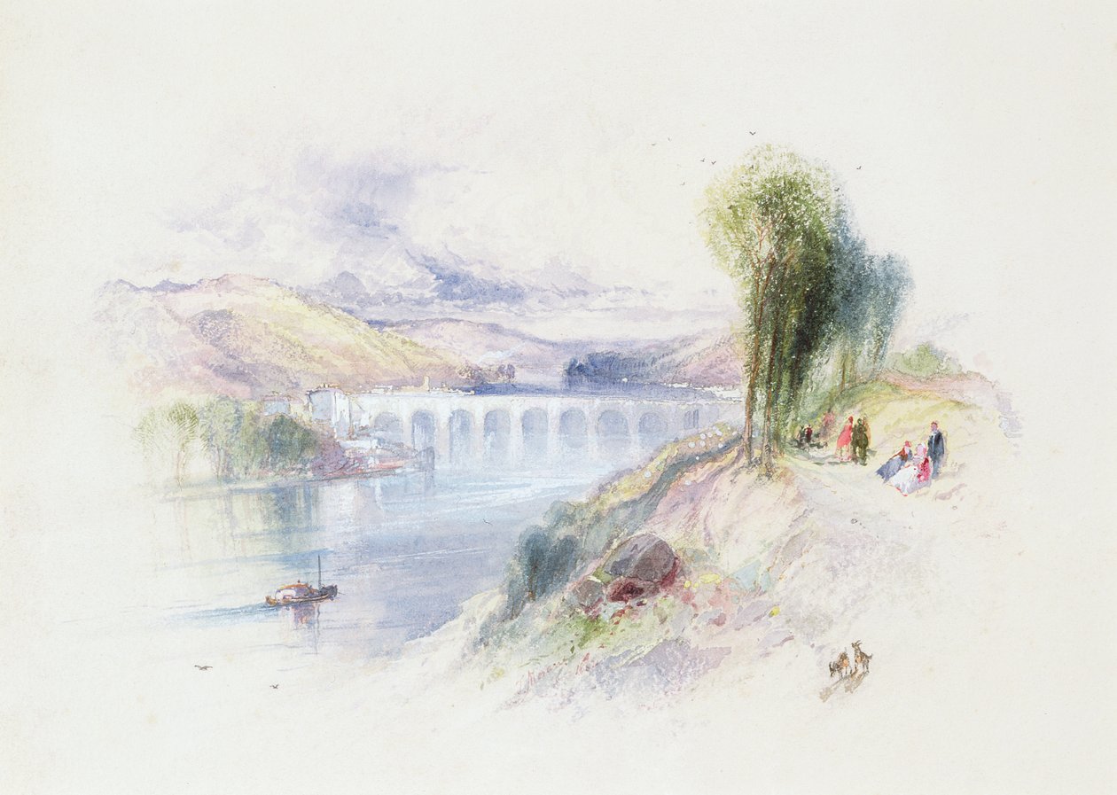 Rzeka Schuylkill autorstwa Thomas Moran