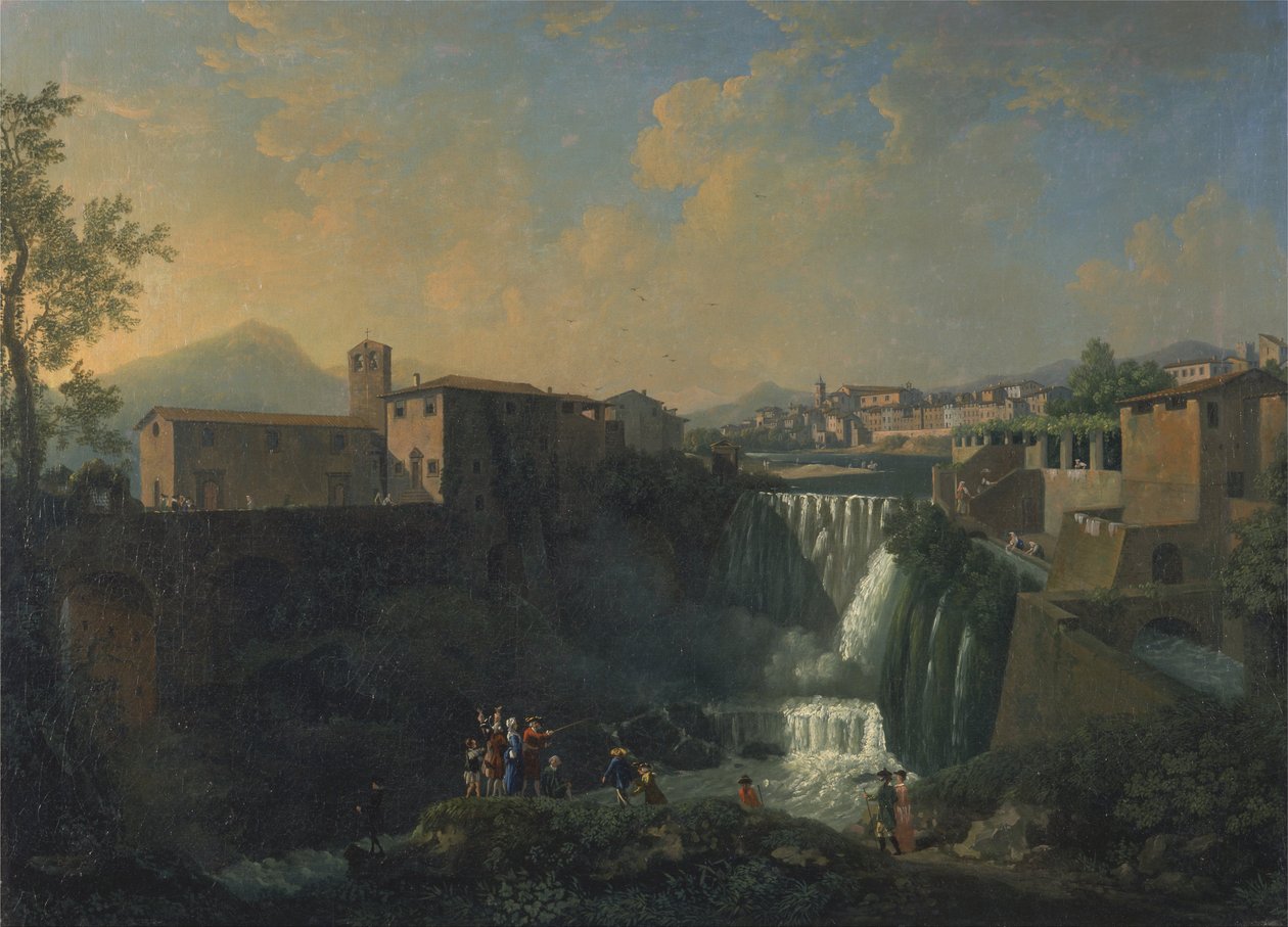 Widok na Tivoli autorstwa Thomas Patch