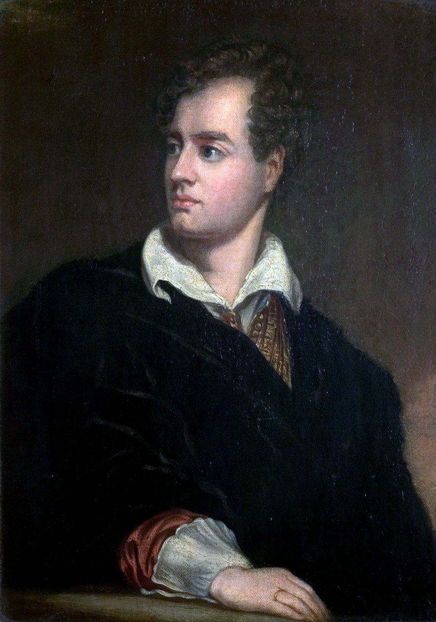 6. Lord Byron, c.1813 autorstwa Thomas Phillips