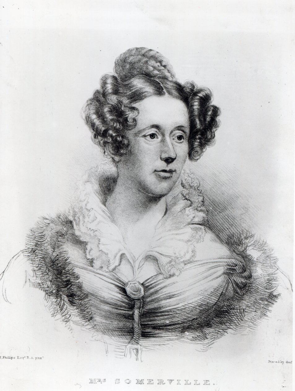 Mary Fairfax Greig Somerville (1780-1872) autorstwa Thomas Phillips