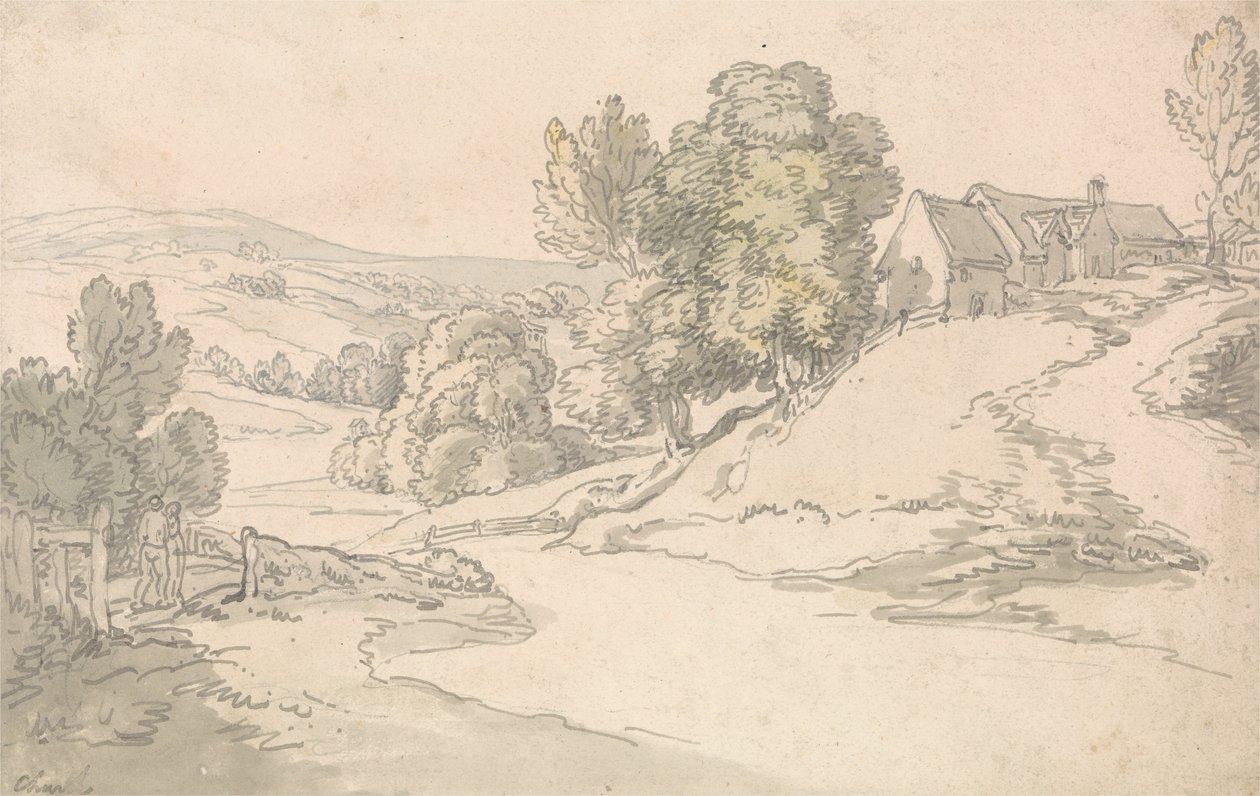 Kościół autorstwa Thomas Rowlandson