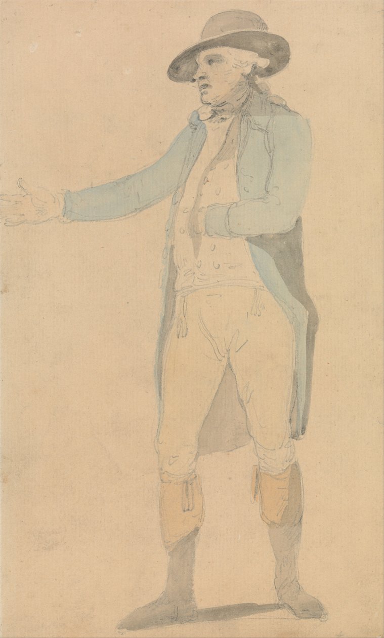 George Morland autorstwa Thomas Rowlandson