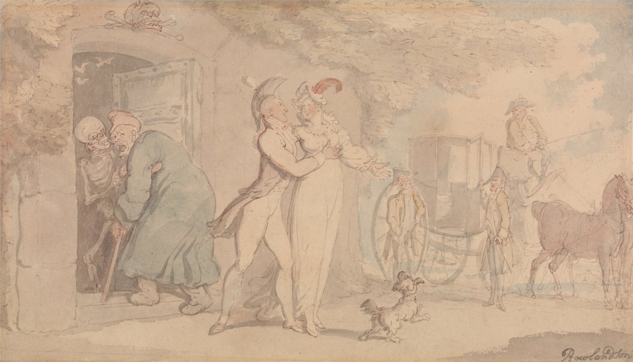 Mauzoleum autorstwa Thomas Rowlandson