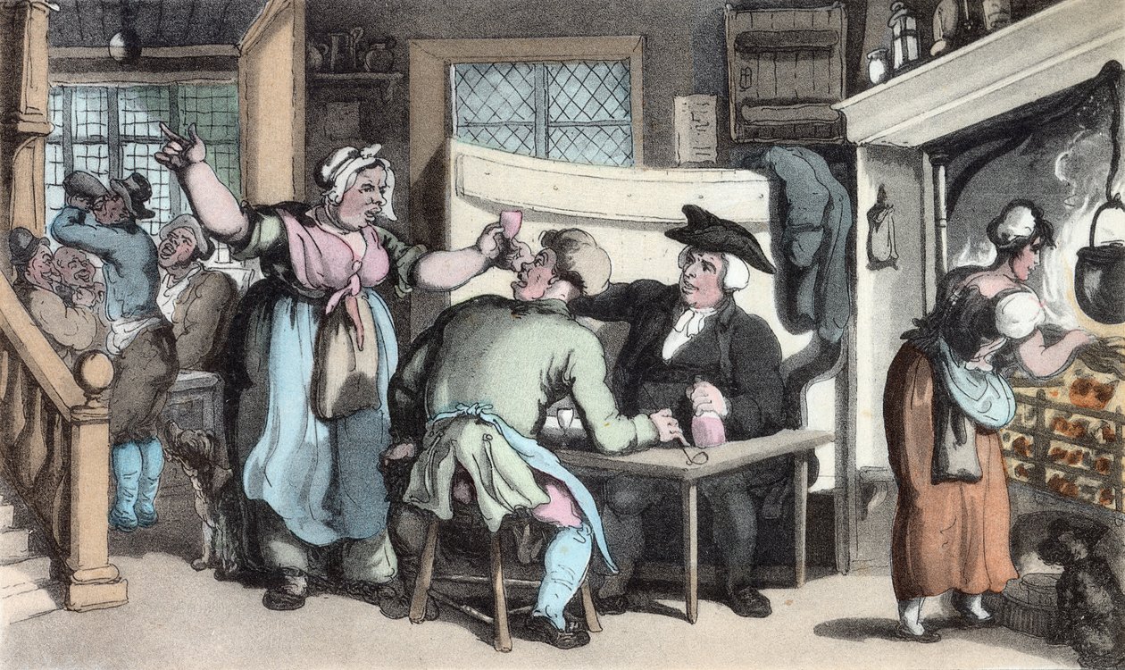 The Scold, z wiadomością o Olivii, ilustracja z 