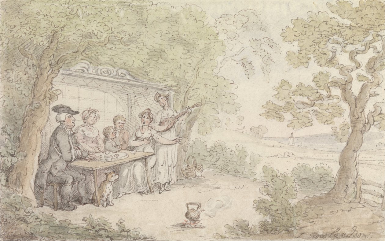 The Vicar of Wakefield - The Fair Penitent autorstwa Thomas Rowlandson
