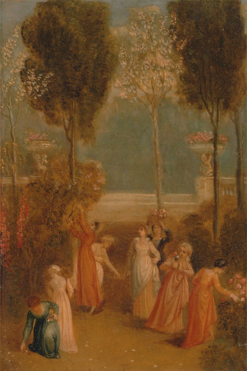 Ogród autorstwa Thomas Stothard