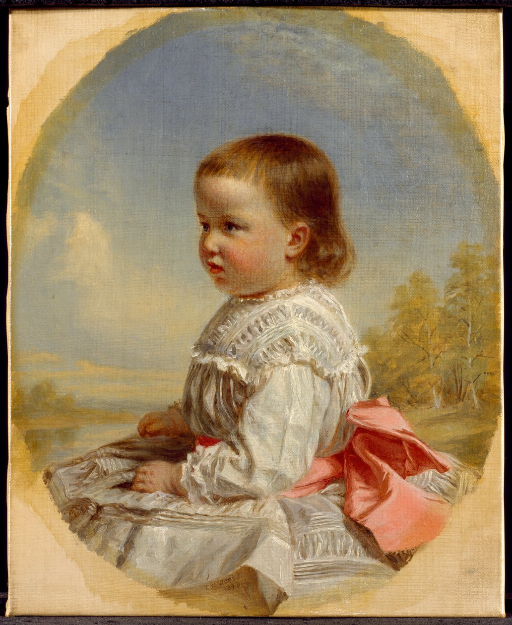 Susie Kent Southwick, 1873 r. autorstwa Thomas Waterman Wood