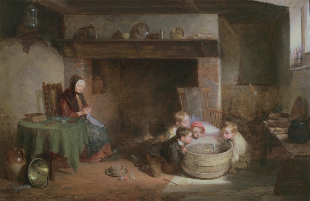przeciwne wiatry autorstwa Thomas Webster
