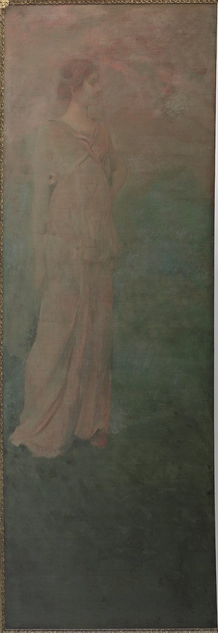 Figura klasyczna, 1898 autorstwa Thomas Wilmer Dewing