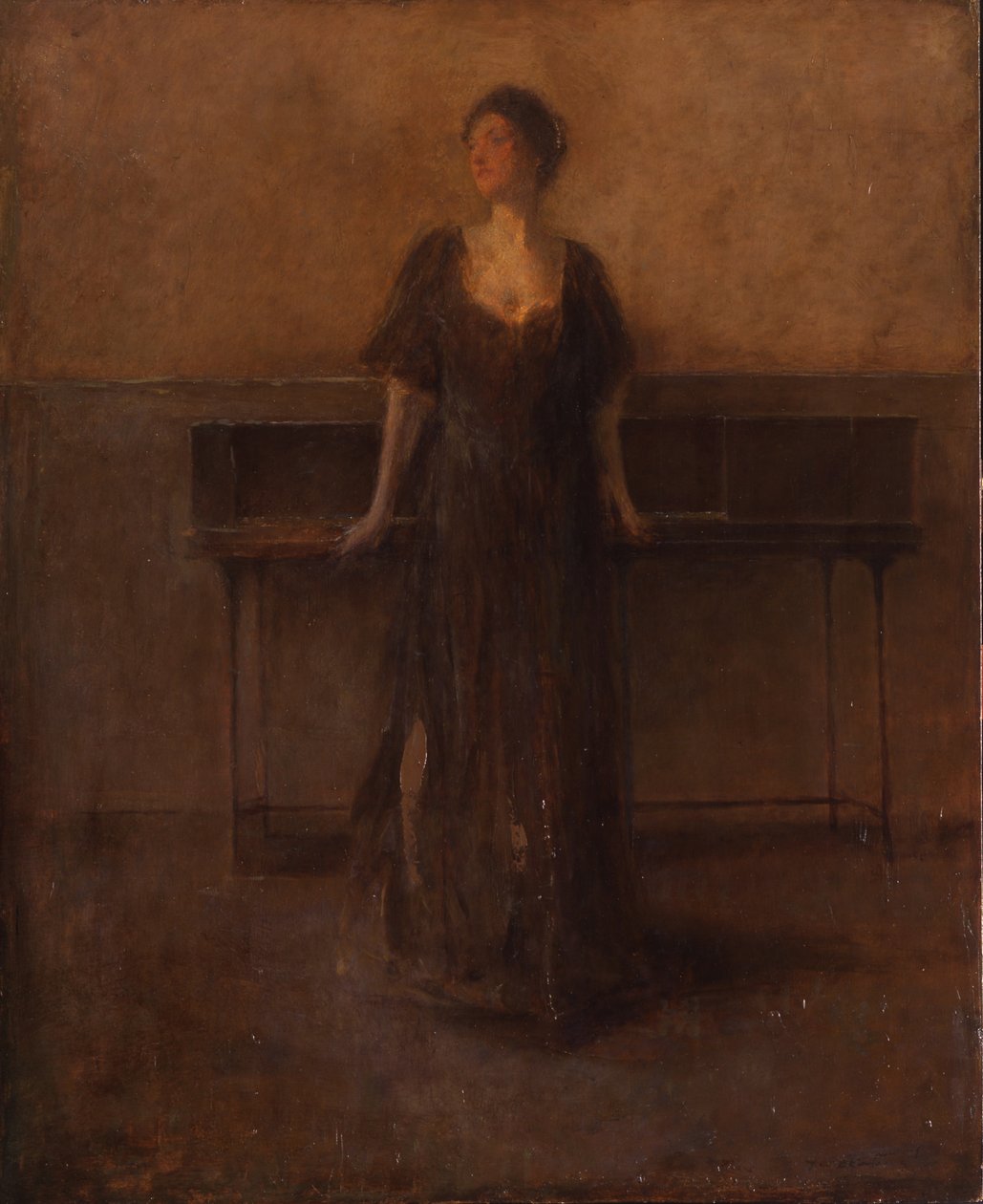 Zaduma, przed 1928 autorstwa Thomas Wilmer Dewing