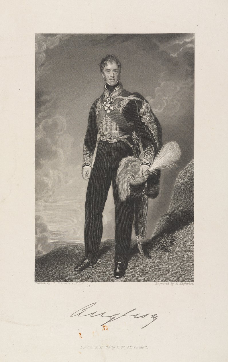 „Anglesey”, Henry William Paget autorstwa Thomas (after) Lawrence