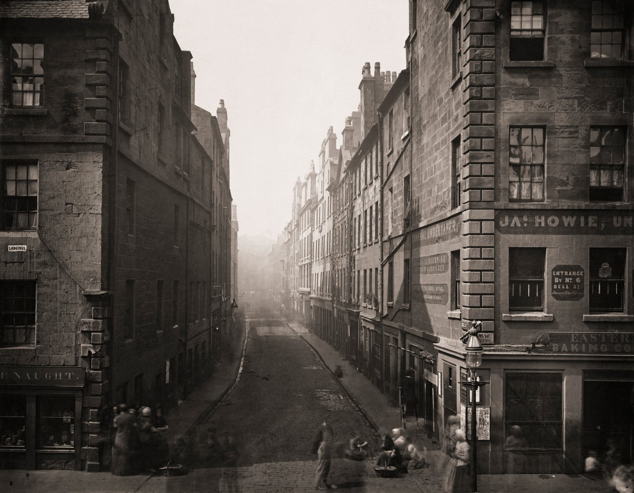 Bell Street, Glasgow, Szkocja autorstwa Thomas Annan