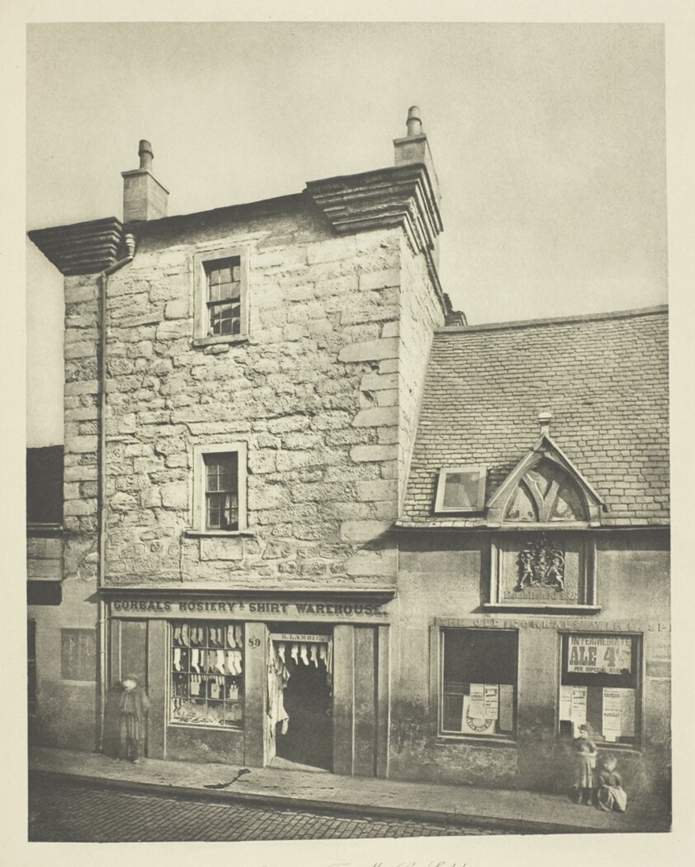 Elphinstone Tower Main Street, Gorbals autorstwa Thomas Annan