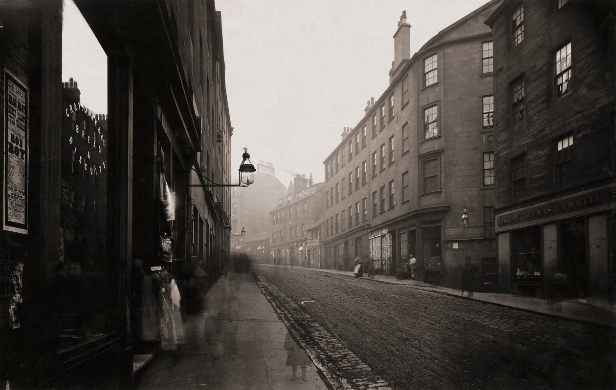 High Street, Glasgow, Szkocja autorstwa Thomas Annan