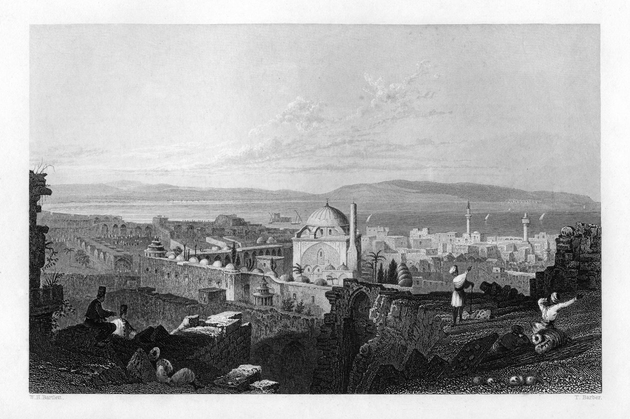 Św. Jean Dacre, Izrael, 1841. autorstwa Thomas Barber