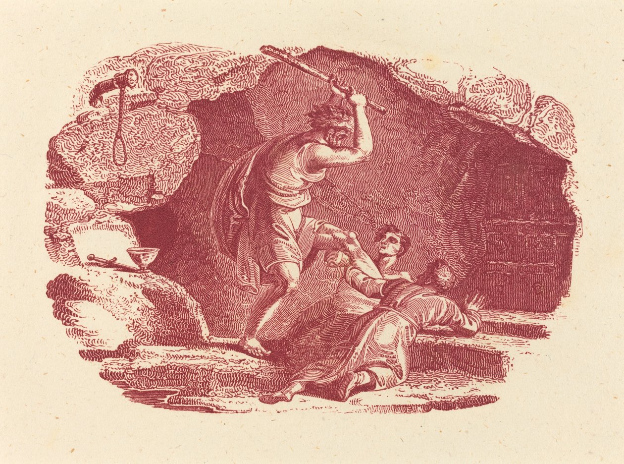 Scena morderstwa autorstwa Thomas Bewick
