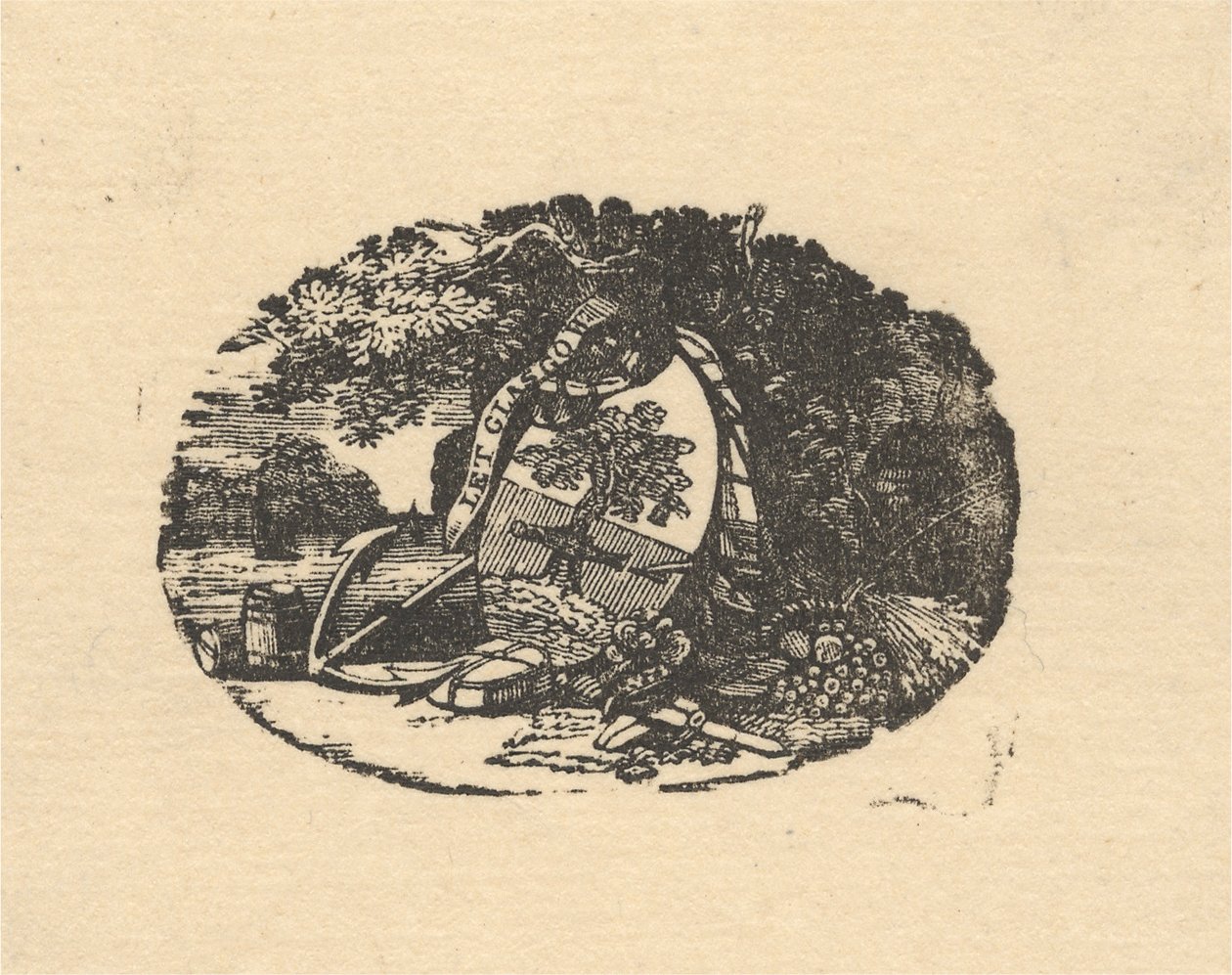 Ramiona Glasgow autorstwa Thomas Bewick