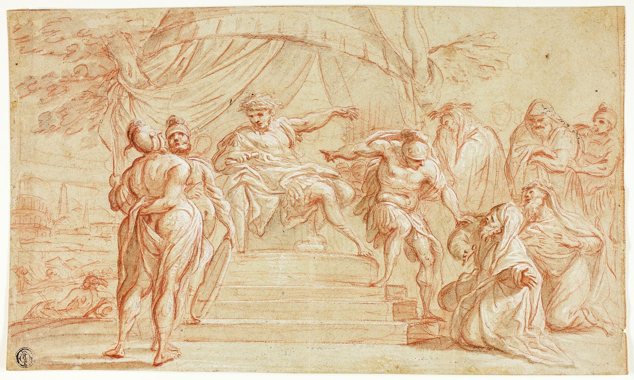 Scena z historii Rzymu autorstwa Thomas Blanchet