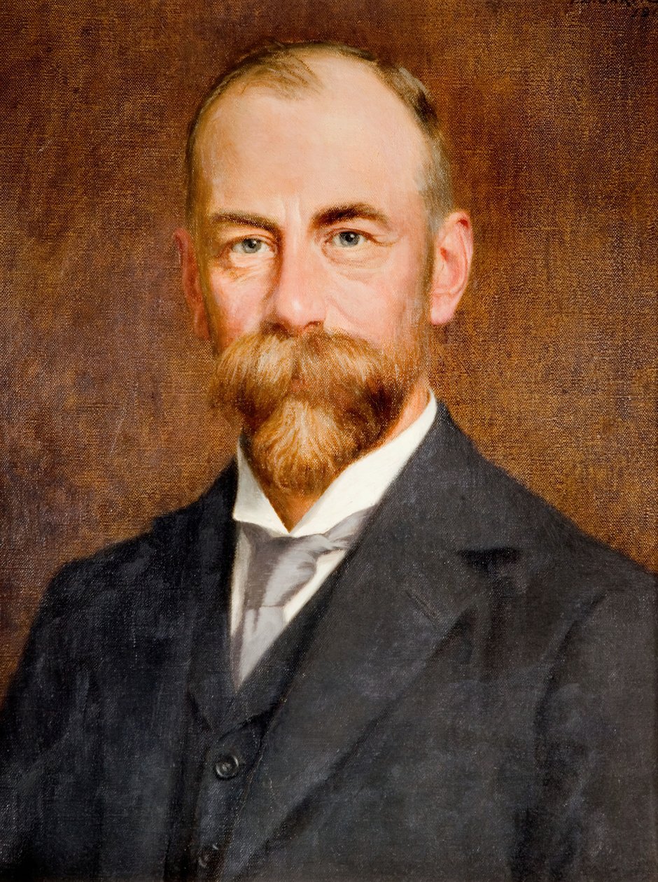 Portret Barrowa Cadbury, 1912. autorstwa Thomas Bowman Garvie