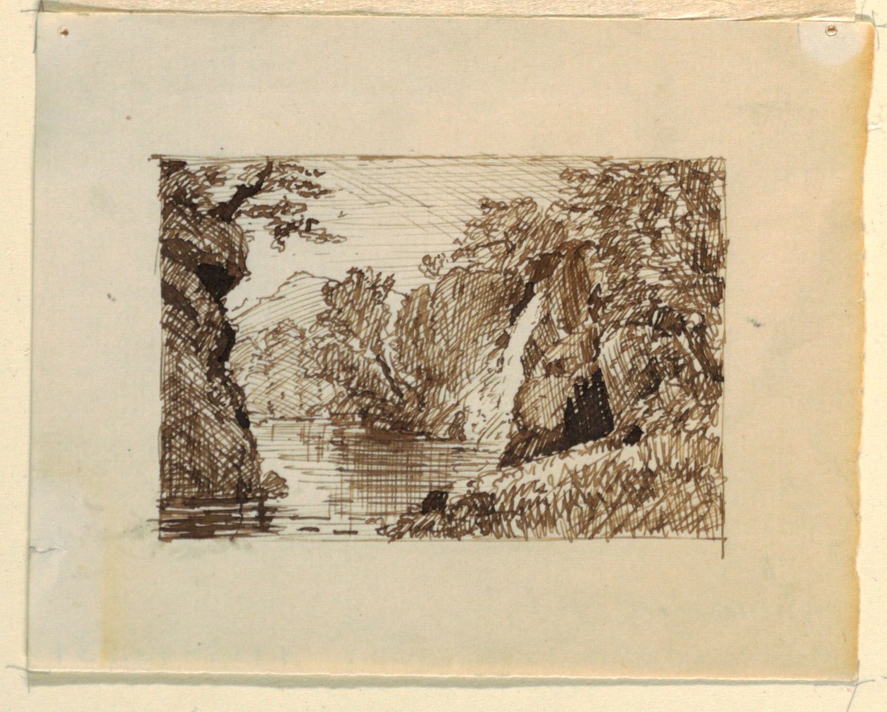 Wyimaginowany krajobraz autorstwa Thomas Cole