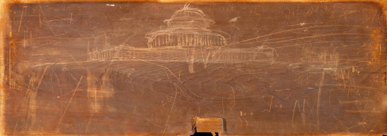 Szkic do projektu Kapitolu stanu Ohio autorstwa Thomas Cole