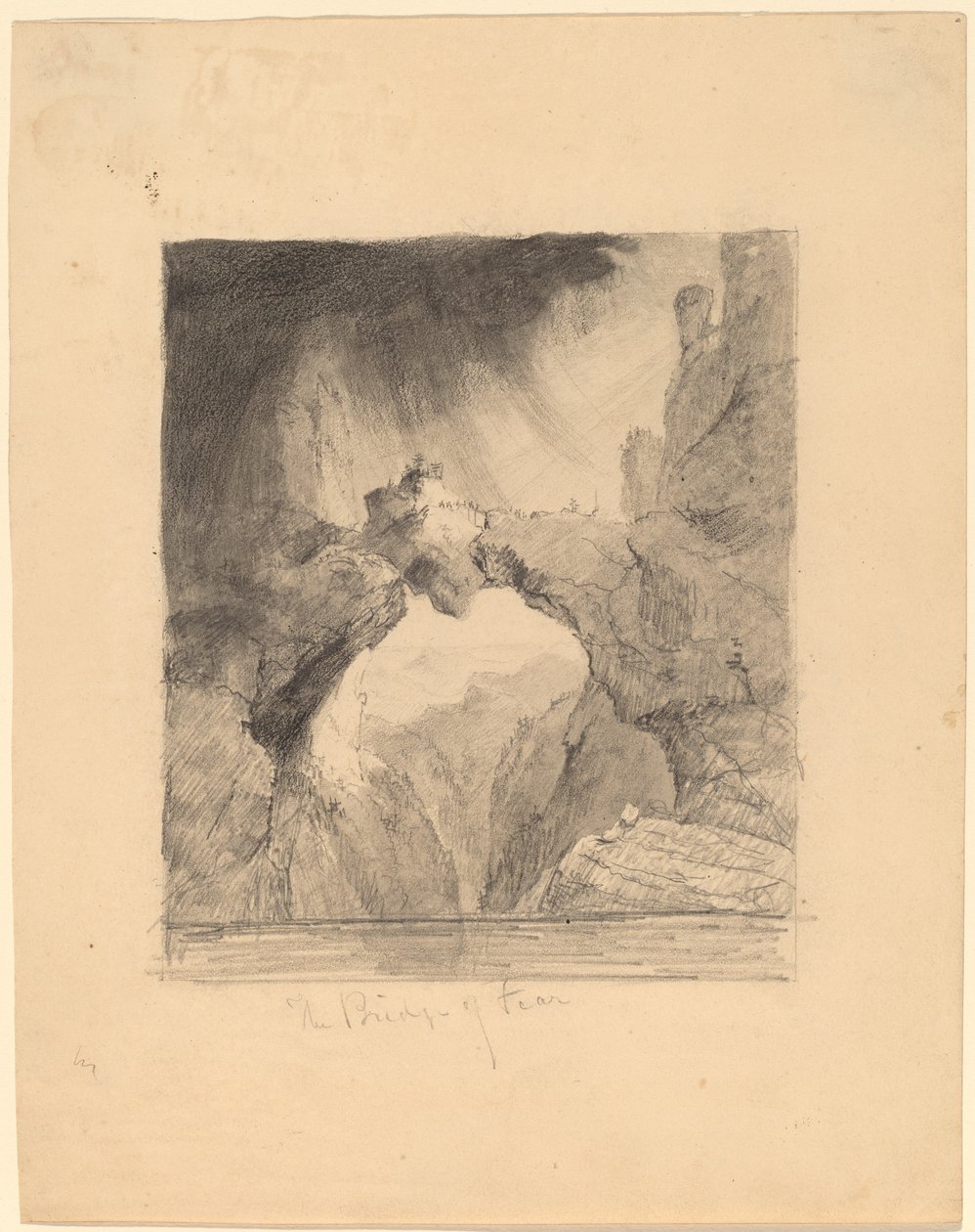 Most Strachu autorstwa Thomas Cole