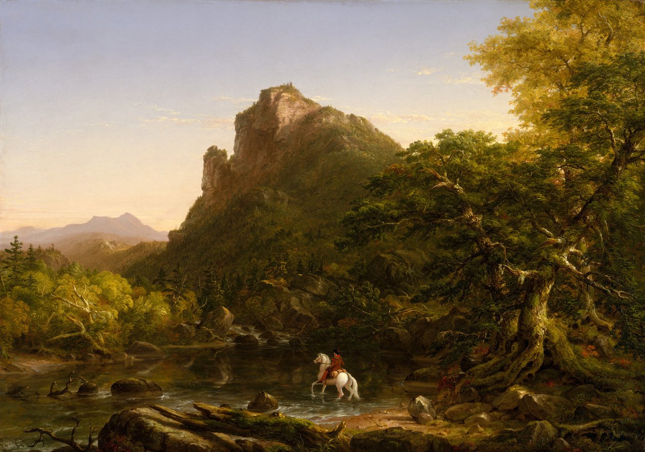 Górski bród, 1846. autorstwa Thomas Cole