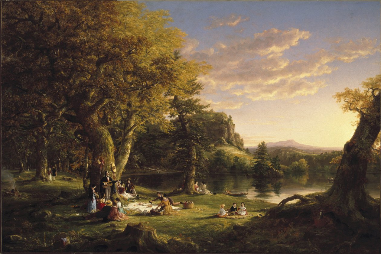 Pic-Nic, 1846 autorstwa Thomas Cole