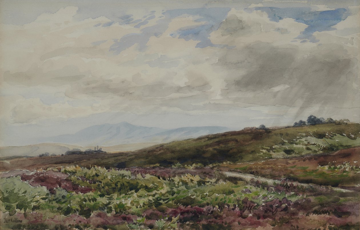 Patrząc w kierunku Chanctonbury, West Sussex autorstwa Thomas Collier