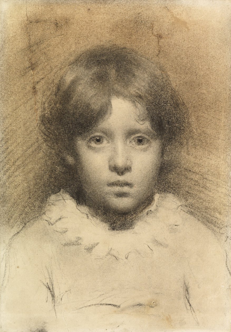 Studium młodego chłopca autorstwa Thomas Cooper Gotch