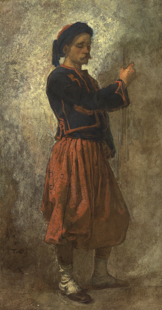 Żuaw, 1856-62 autorstwa Thomas Couture