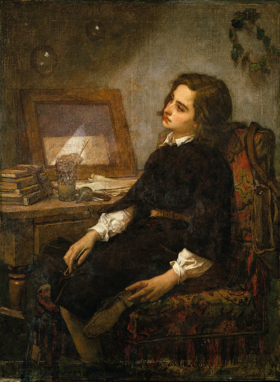 Bańki mydlane, ca. 1859. autorstwa Thomas Couture