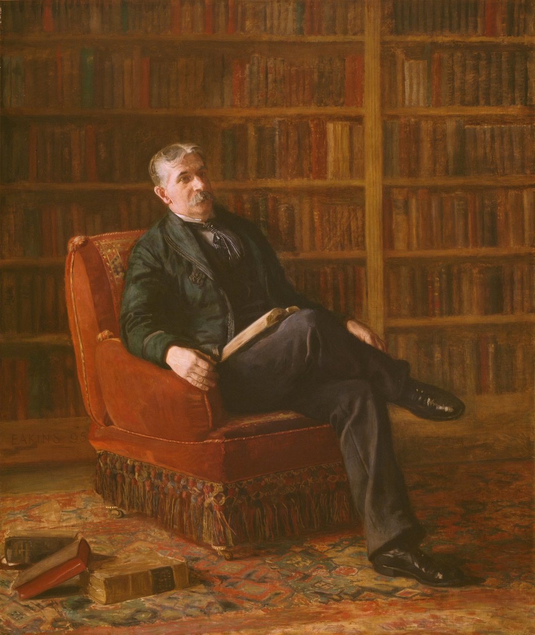Riter Fitzgerald autorstwa Thomas Cowperthwait Eakins