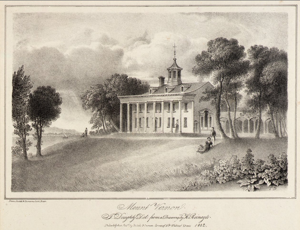 Mount Vernon autorstwa Thomas Doughty