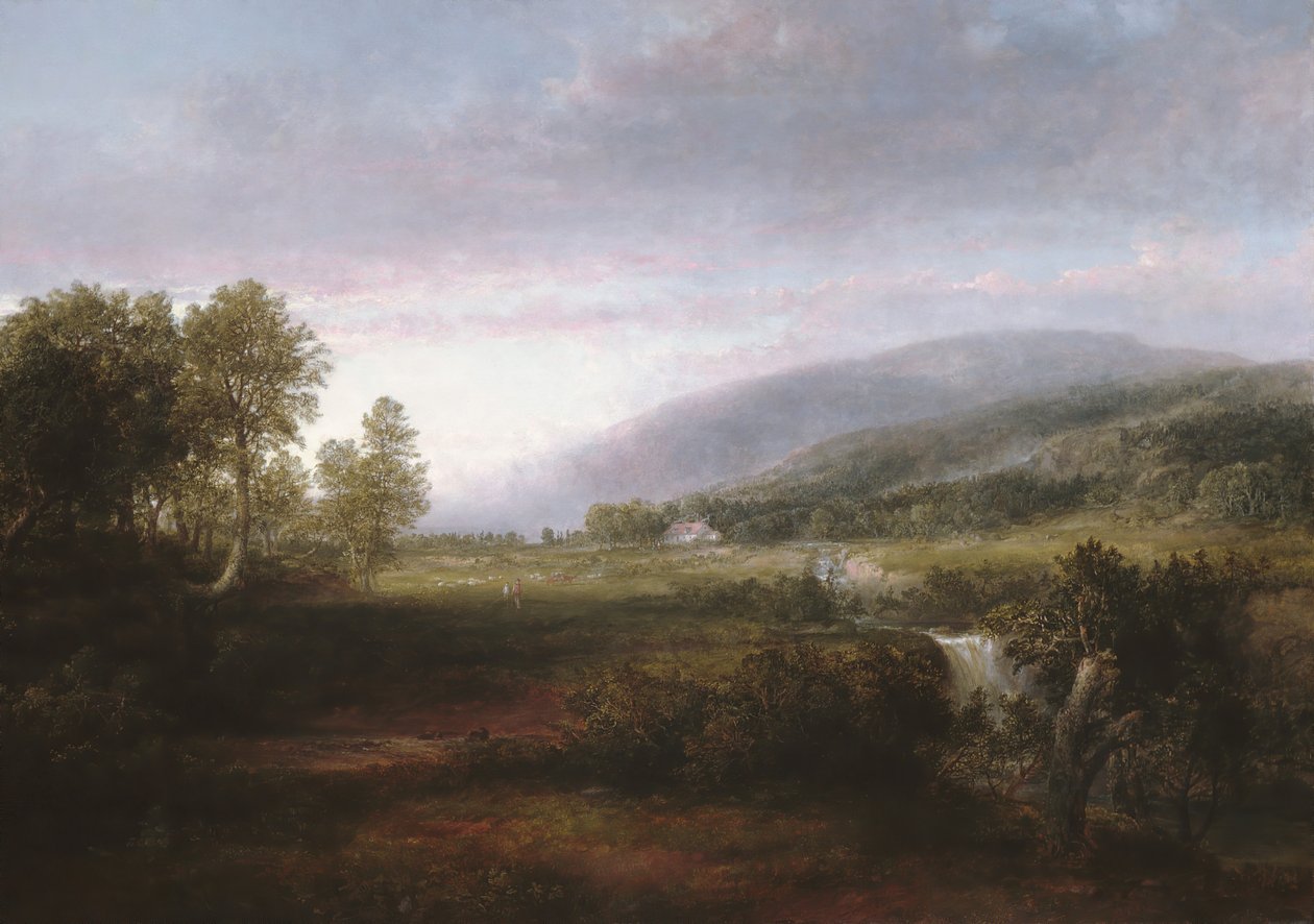 Wiosenny krajobraz, ca. 1853-56. autorstwa Thomas Doughty