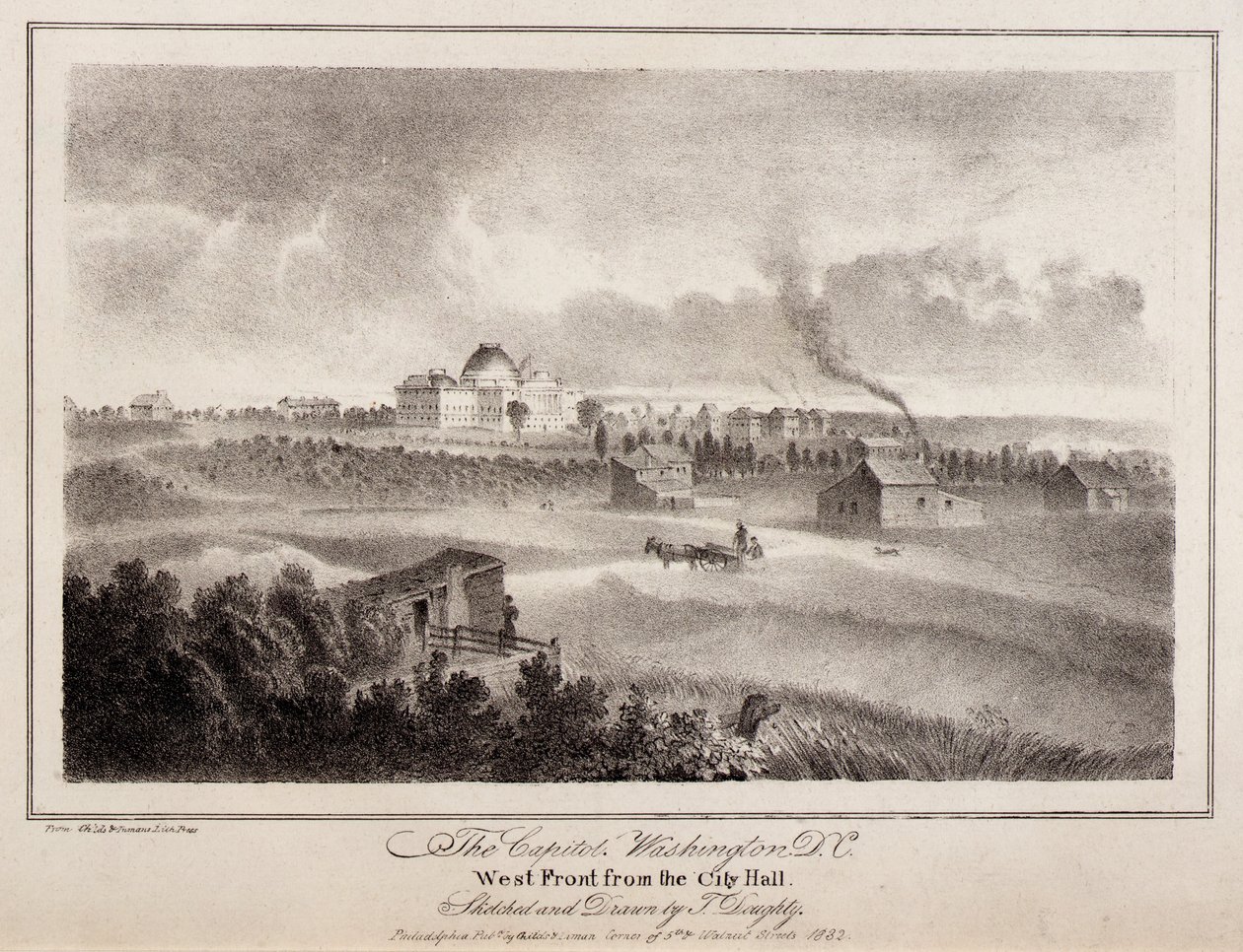 Kapitol. Waszyngton, D.C. autorstwa Thomas Doughty