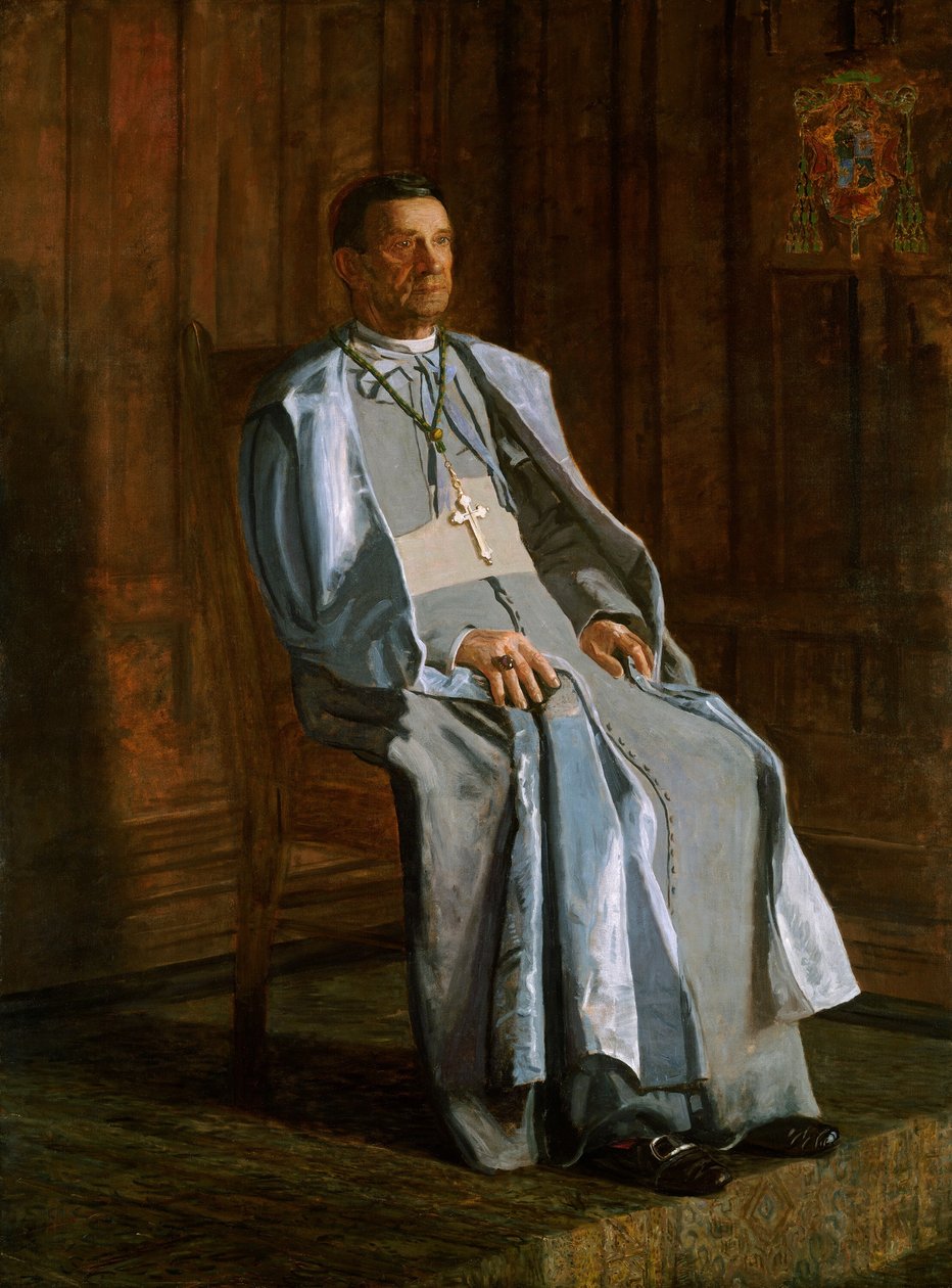 Arcybiskup Diomede Falconio, 1905. autorstwa Thomas Eakins