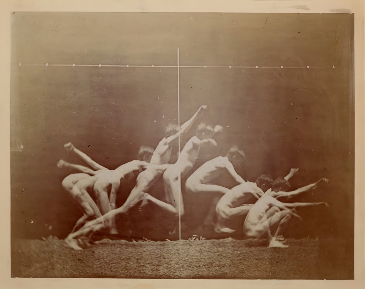 Fotografie Marey Wheel niezidentyfikowanego modelu, 1884. autorstwa Thomas Eakins