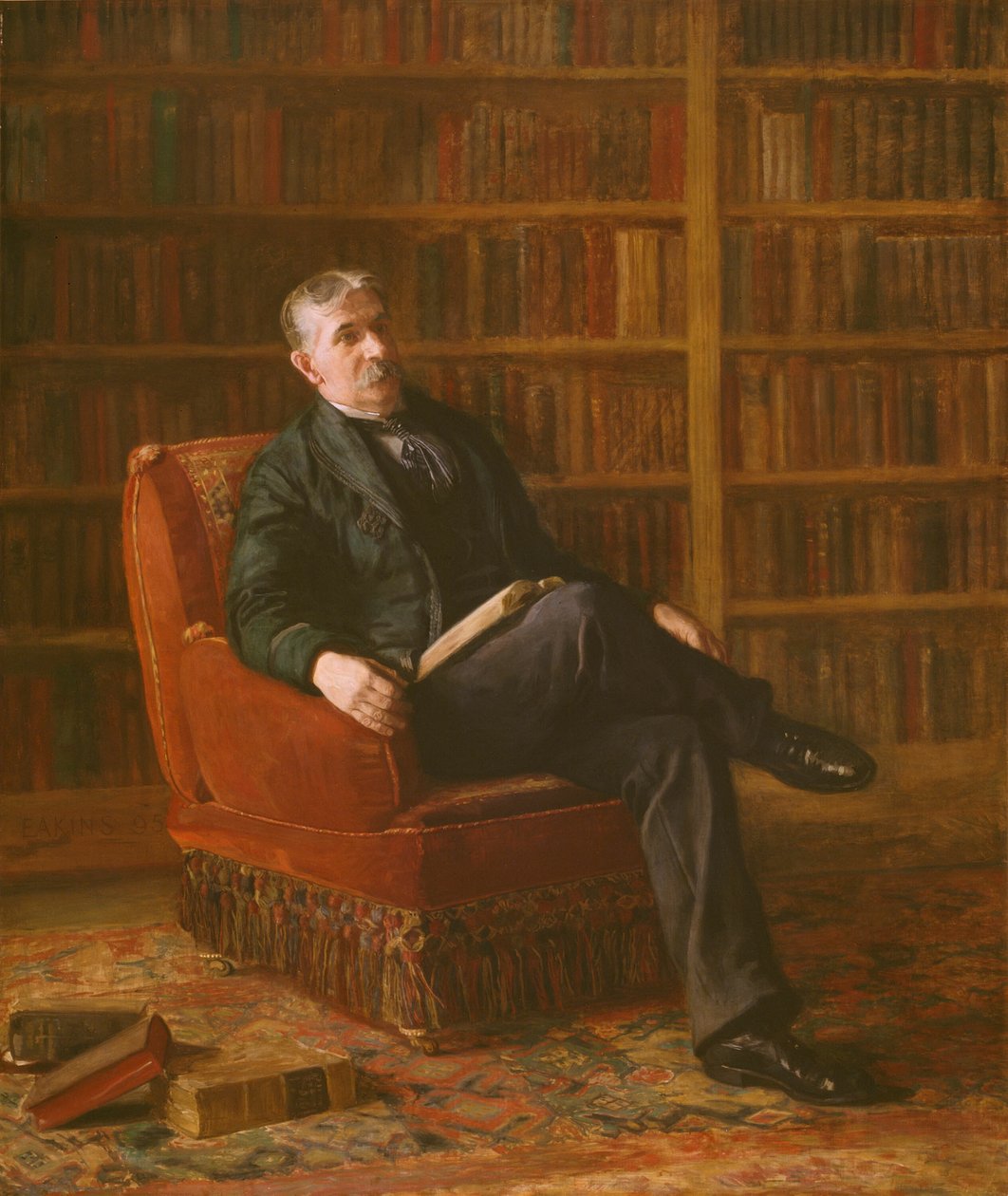 Riter Fitzgerald, 1895. autorstwa Thomas Eakins