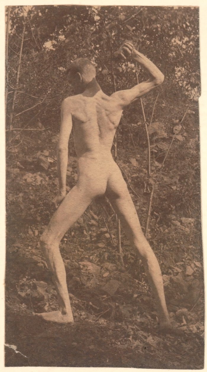 Rock Thrower, c. 1883. autorstwa Thomas Eakins