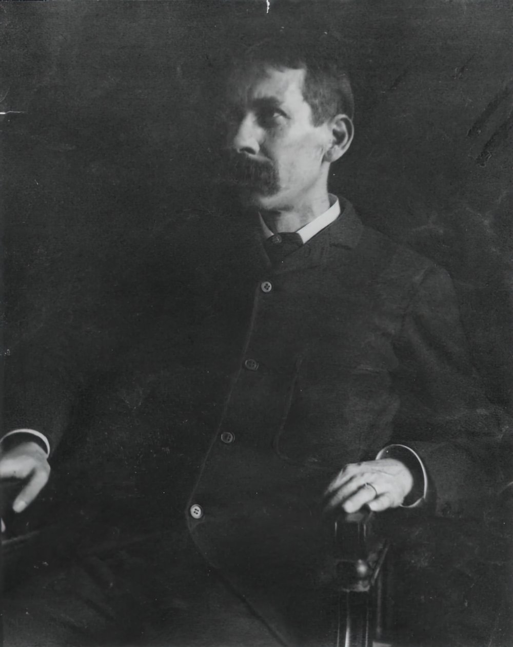 Talcott Williams, ok. 1930 r. 1886-1892. autorstwa Thomas Eakins