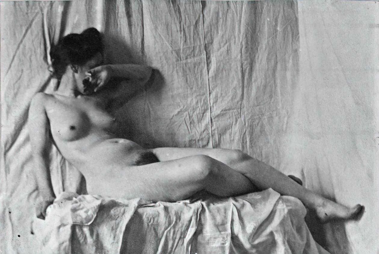 Niezidentyfikowany model, c. 1886-1892. autorstwa Thomas Eakins