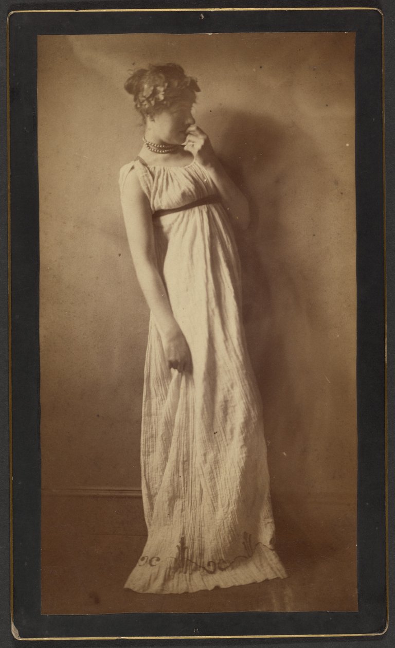 Kobieta w klasycznym stroju autorstwa Thomas Eakins