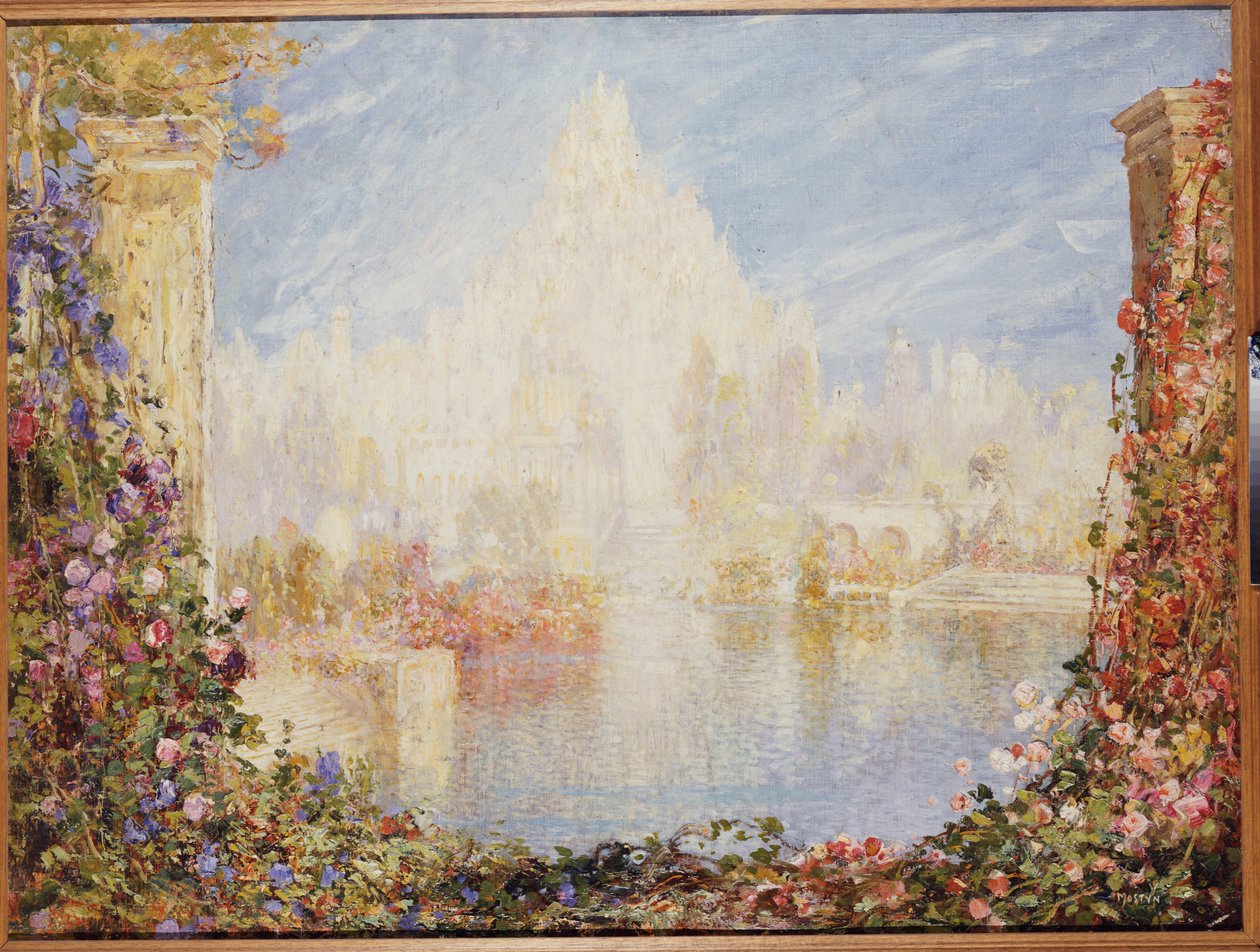 Zamek w Krainie Baśni autorstwa Thomas Edwin Mostyn