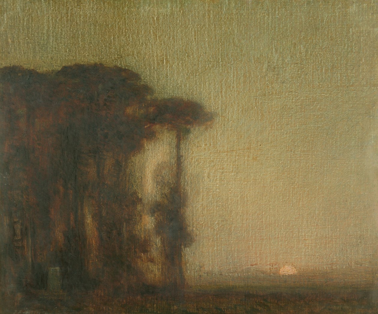 Pokój, ok. 1910 r. (olej na płótnie) autorstwa Thomas Edwin Mostyn