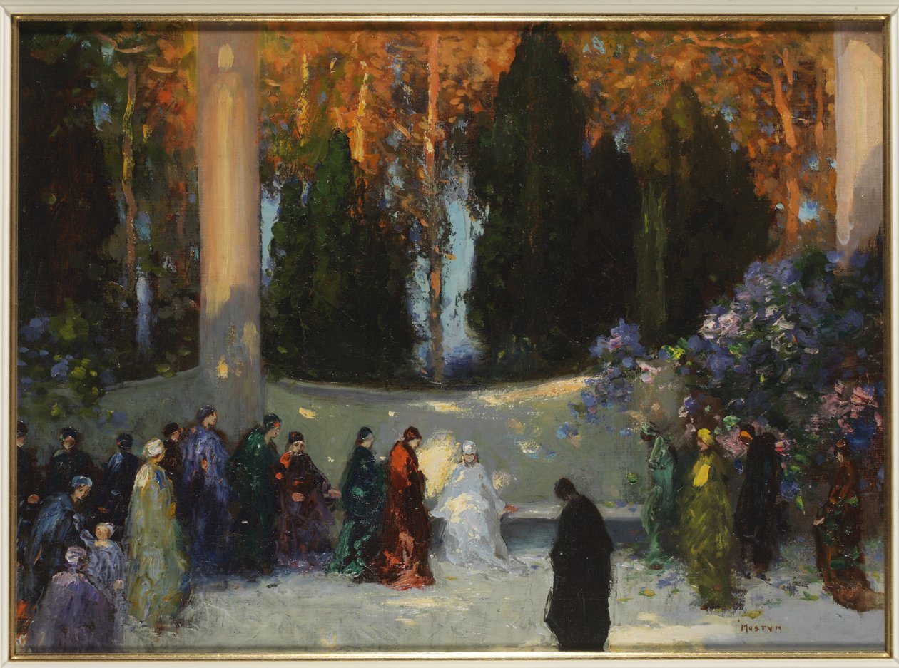 Publiczność autorstwa Thomas Edwin Mostyn
