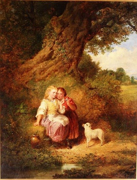 Baranek domowy autorstwa Thomas Faed
